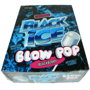 Blow Pop Black Ice  | 48 Count