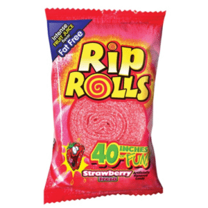 Sour Rip Roll Strawberry    | 24 Count