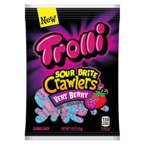 Trolli Sour Brite Very Berry   Peg Bag
