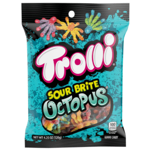 Trolli Sour Brite Octopus Peg Bag