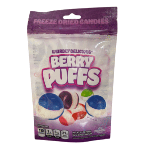 Primed Warrior Freeze Dried Puffs Berry