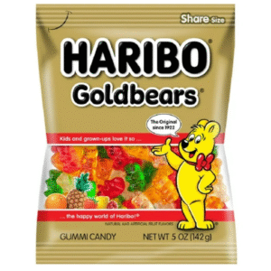 Haribo Gummy Bears    Peg   Bag | 5 oz.