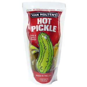 Van Holten Shelf Stable Hot Pickle In Pouch Large