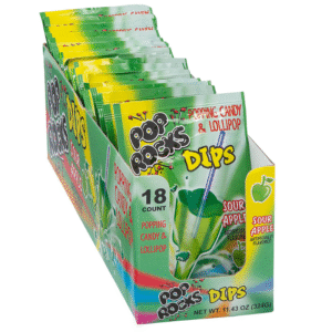 Pop Rocks Dips Sour Apple