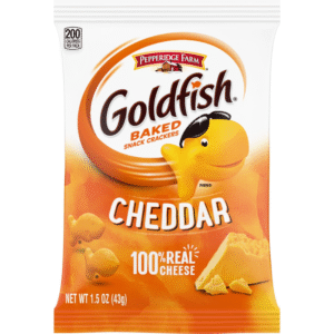 Cheddar Cheese Goldfish | 1.5 oz.  LSS