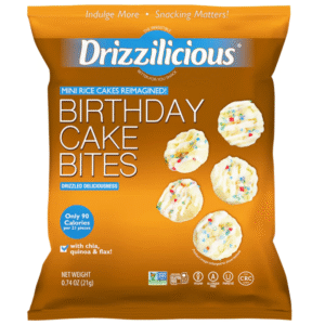 Drizzilious Birthday Cake Bites
