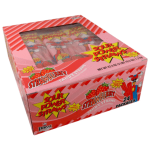 Sour Power Strawberry    | 24 Count