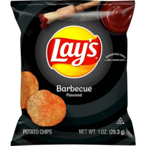 Lays Potato Chips, BBQ | 1 oz.