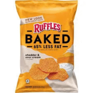 Baked Ruffles Cheddar & Sour Cream, LSS | 1.25 oz.