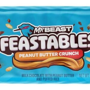 Feastables Chocolate  Peanut Butter Crunch Small Bar | 1.2 oz