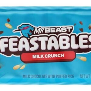 Feastables Milk Crunch Small Bar | 1.2 oz