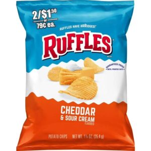 Ruffles Cheddar & Sour Cream, LSS | 1.25 oz.