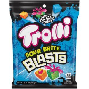 Trolli Sour Brite Blasts Peg Bag