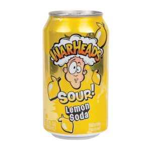 Warheads Sour Lemon Soda | 12 oz